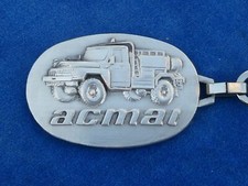 RARE TOP ++ PORTE-CLES Key ring - ACMAT VLRA TPK - CAMION CITERNE Tank truck