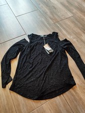 Haut noir It Hippie épaules