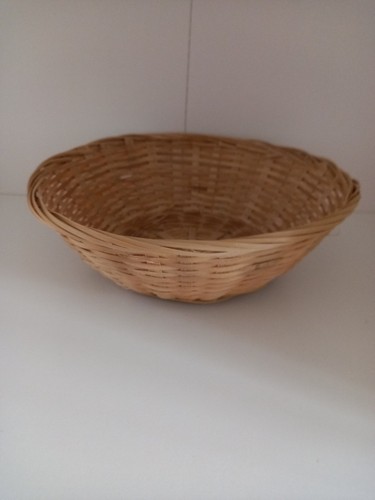 Corbeille ronde osier - en,