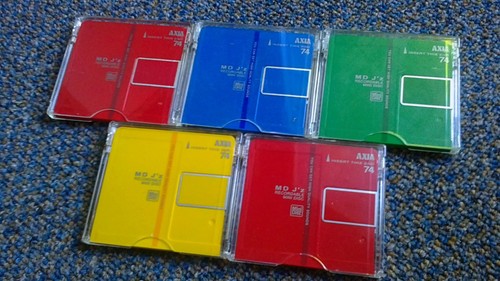 Minidisc axia z série - minidisc,