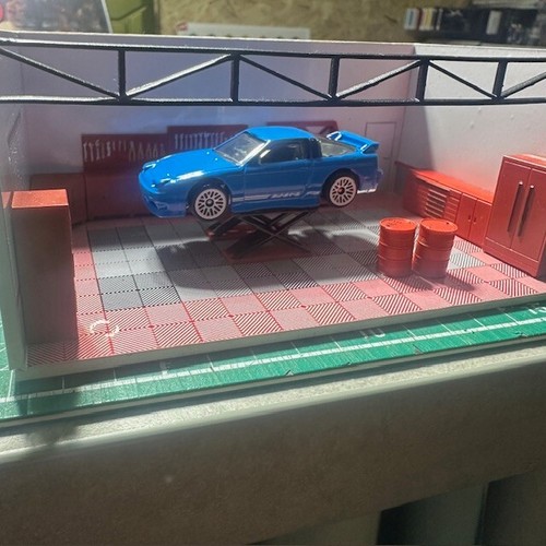 Kit diorama garage - kit,