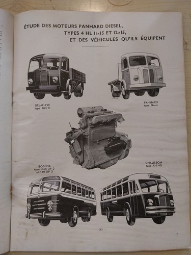Revue technique moteur - revue, panhard