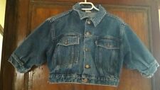 Blouson jean court manches