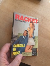 PETIT FORMAT ROMAN PHOTOS  RACKET 3 camisole de force poche claudia cardinale