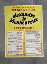 Affiche ancienne alexandre - affiche, le