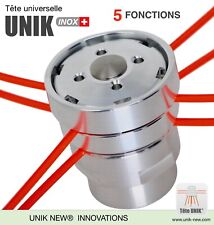 Tête UNIK® 5 Fonctions. Tête de coupe universelle débroussailleuse thermique