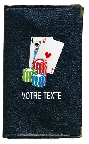 Etui carte grise noir cuir - etui,