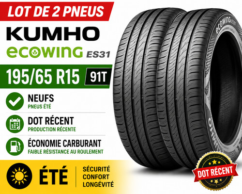 Pneus kumho ecowing es31 - ecowing,