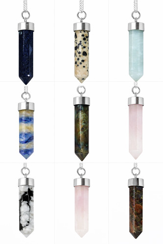 Collier pendentif cristal - , de