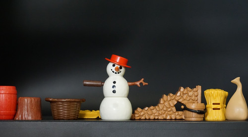Playmobil bonhomme neige - bonhomme,