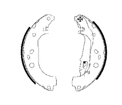 Jeu garnitures frein - jeu, de