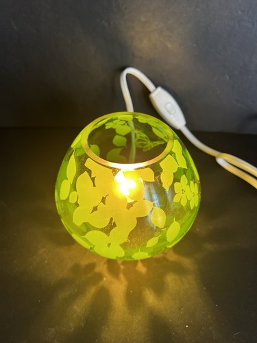 Vtge ikea knubbig green glass - vtge,