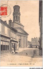 CAR-ABDP4-33-0450 - PAUILLAC - L'EGLISE ST-MARTIN - VENDUE EN L'ETAT
