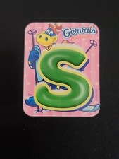 Danone Petit Gervais aux Fruits Magnet Alphabet Lettre S Ski