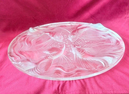 Plat art déco verre - art,