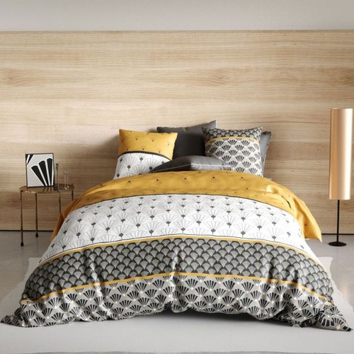 Parure lit 240x260 coton - de, cm