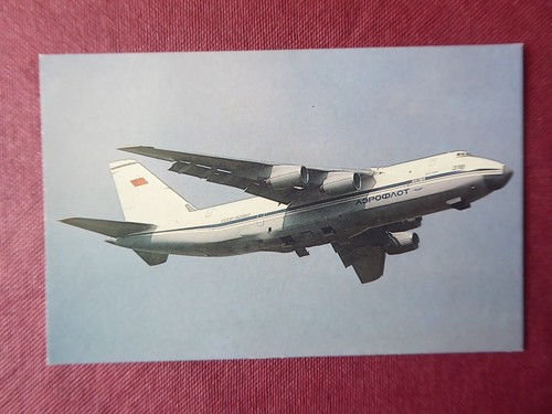 Carte postale airline - postale,