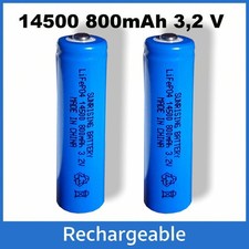 2X IFR 14500 3,2 V 800 mAh
