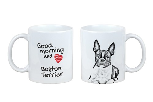Boston terrier cup - boston, a