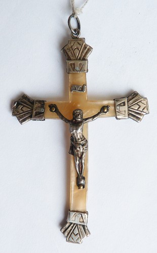 Croix pendentif argent - en,
