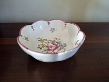 Petite COUPE EN FAIENCE DE CLAMECY "R.Colas", h 5 cm, diam. 13 cm