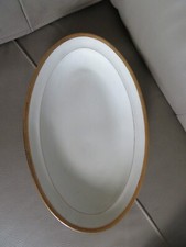 plat ovale creux porcelaine de