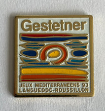 90 - Pin's JEUX MEDITERRANNEENS 1993 LANGUEDOC ROUSSILLON - GESTETNER