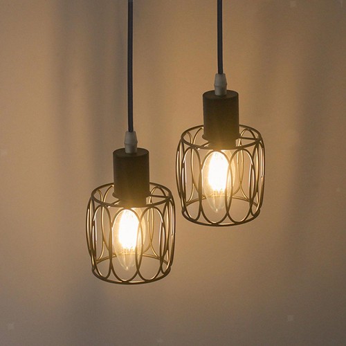 Abat jour vintage cage fer - vintage,