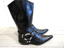 LUCIANO PADOVAN BOTTINES CUIR NOIR P 36 IT LUCIANO PADOVAN