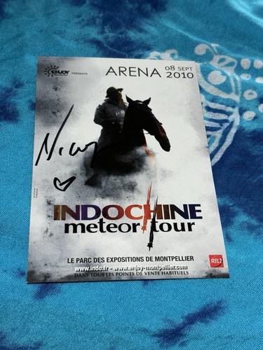 Flyer dédicacé autograph - flyer,