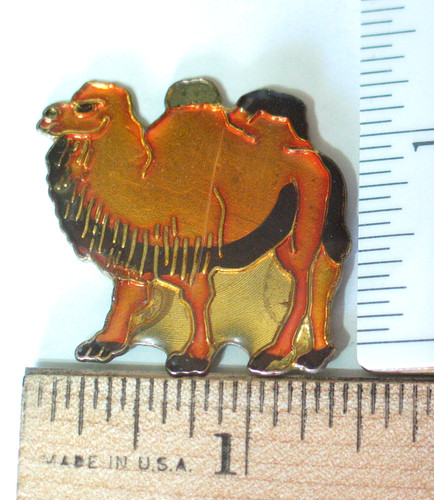 Camel lapel pin vintage - pin,