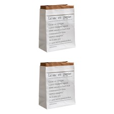  2 Pcs Sachet Papier De Rangement Fleurs Pochette Stockage Cadeaux