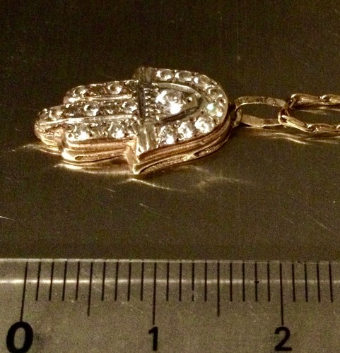 Pendentif 55g massif - 1,55g,