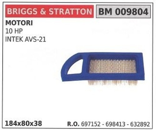 Filtre air briggs stratton - filtre, briggs&stratton