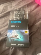 gopro waterproof 30M 4K ultra HD Sport 12MP Noir 