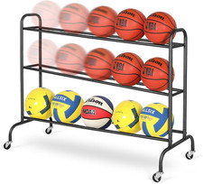 Basketball Rack Training Stand - Tilt Ball Training Equipment Holder Shooting Ro