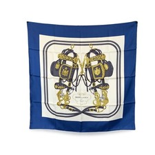 Écharpe en soie vintage