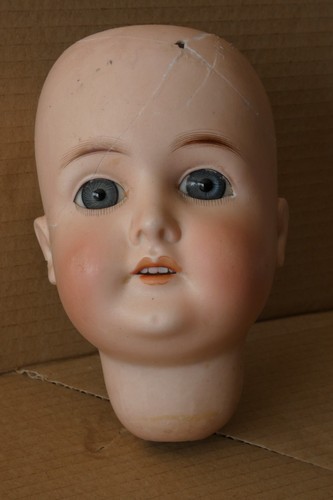 Tête porcelaine ancienne - tête, en