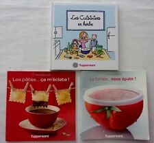 lot de 3 Livres  Tupperware -