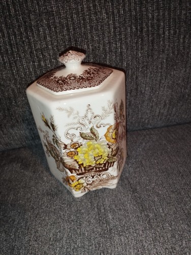 Boîte pot thé anglaise - boîte,