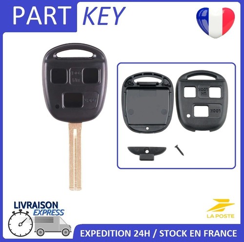 Coque clé lexus bouton - coque,