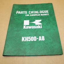 PARTS LIST KAWASAKI 500 KH A8 1976 CATALOGUE DE PIECES DETACHEES KH500-A8 TBE