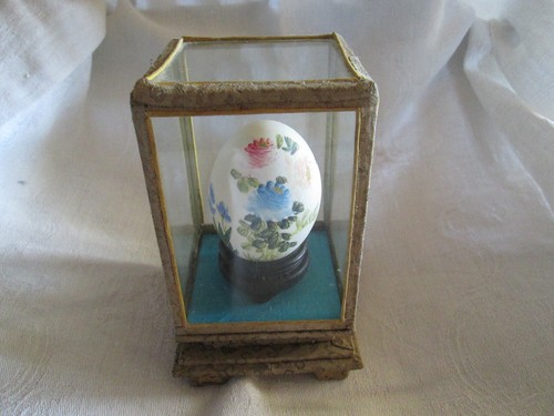 Ancienne vitrine sous - sous, verre