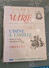 Ancien livre cuisine - de, la