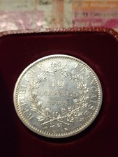 Essai 10 francs Hercule Argent