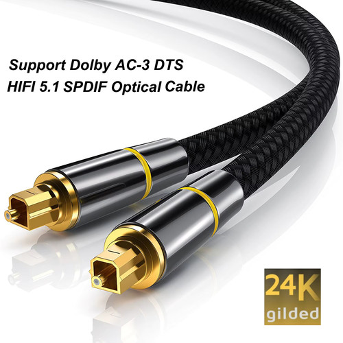 Câble optique hifi spdif - optique,