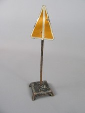 D394 Signal R30 Triangle Jaune Échelle Zéro O ANCIEN RÉSEAU AVANT 1938 Mécanique