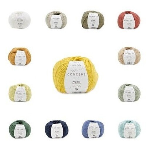 Katia conzept laine pure coton - laine,