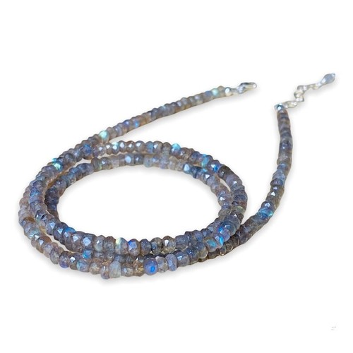 Colliers perles rondelles - colliers,