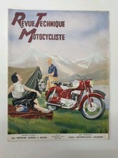  RTM REVUE TECHNIQUE MOTOCYCLISTE N*73 JANVIER 1954 MOTEUR AUBIER ET DUNNE